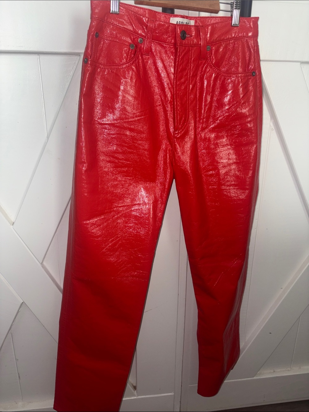 Agolde Red Women's Skinny Jeans